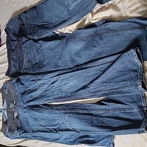 Maternity Elastic Waist Band Jeans (price is for 1 pair of jeans)